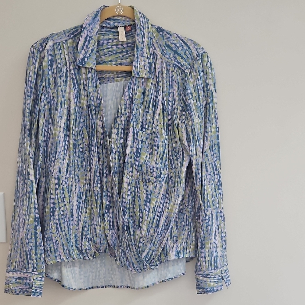 Pilcro Multicolor Striped Blouse